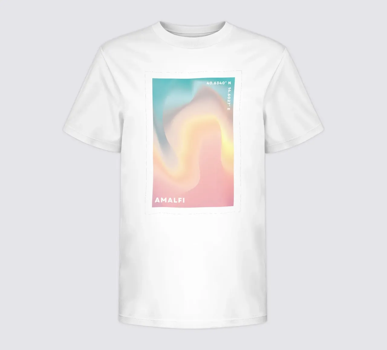 Aura Print, Gradient, Beach Aura kids t-shirt by Dreamscape
