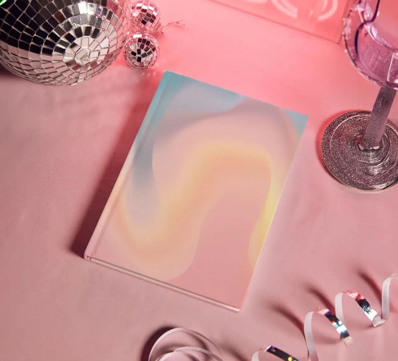 Aura Print, Gradient, Beach Aura notebook by Dreamscape