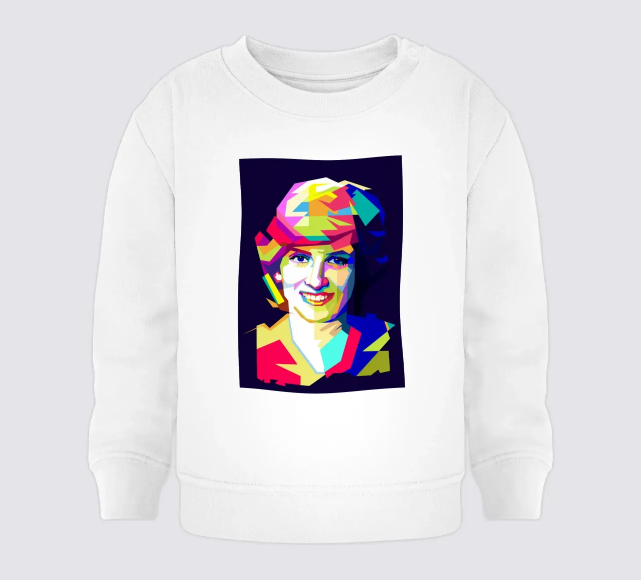 Lady Diana Principi di Galles WPAP Trending Now felpa neonato da Artkreator