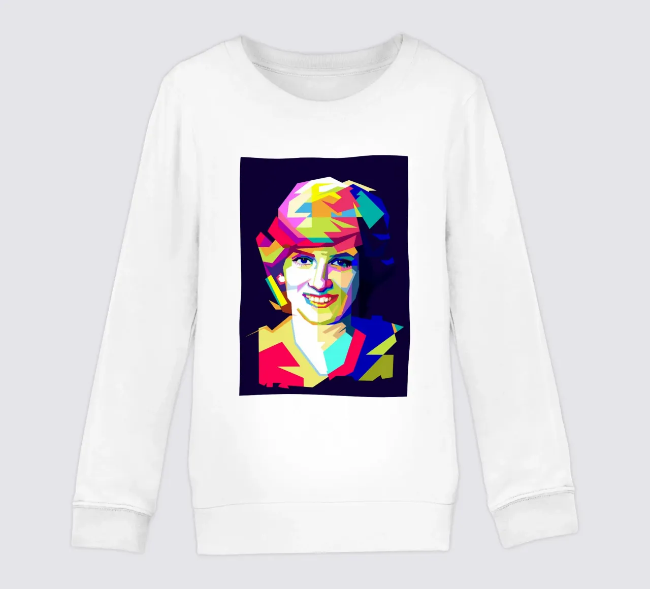 Lady Diana Principi di Galles WPAP Trending Now felpa bambino da Artkreator