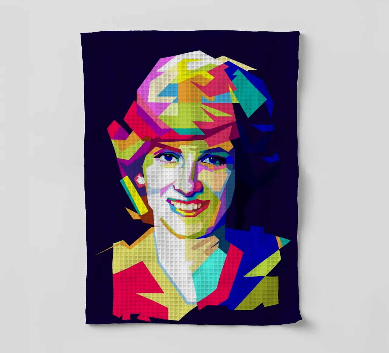 Lady Diana Princes Of Wales WPAP Trending Now torchon de Artkreator