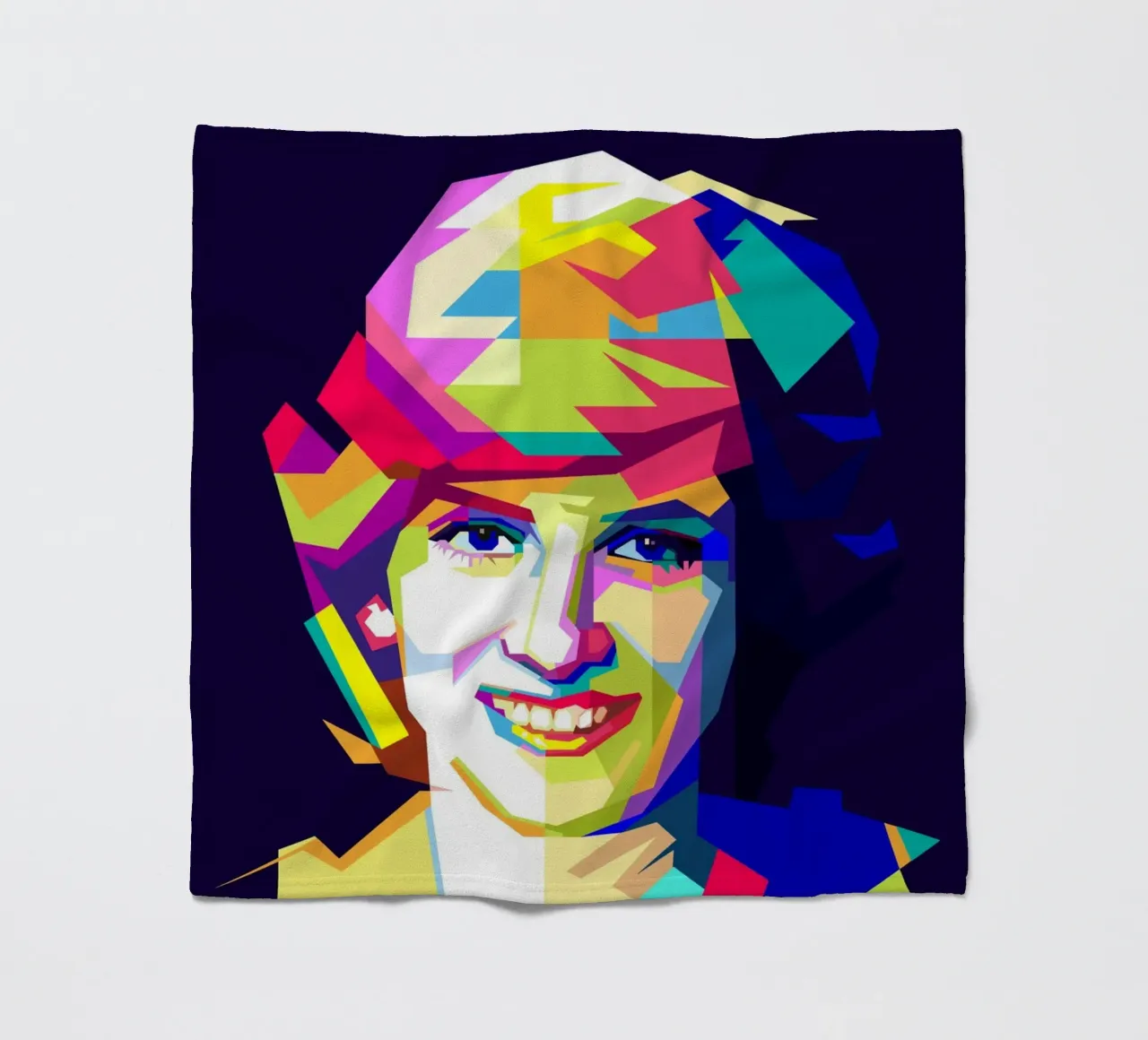 Lady Diana Principi di Galles WPAP Trending Now coperta in pile da Artkreator
