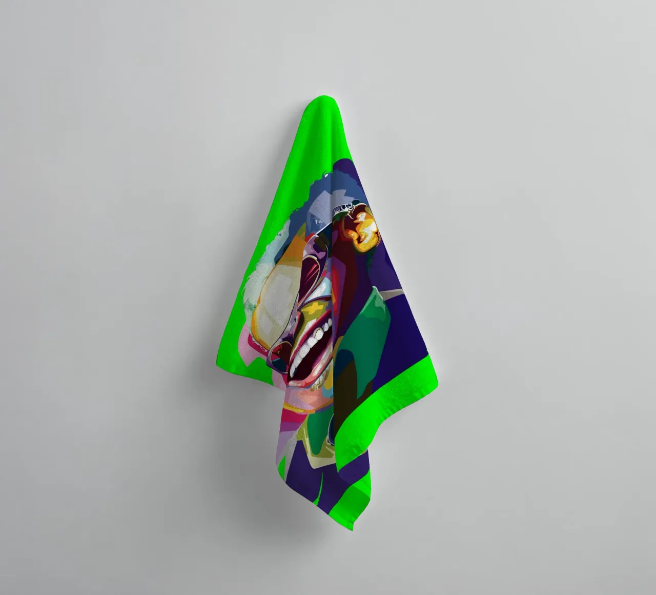 Ray Charles cantante jazz WPAP Trending Now asciugamano da bagno da Artkreator