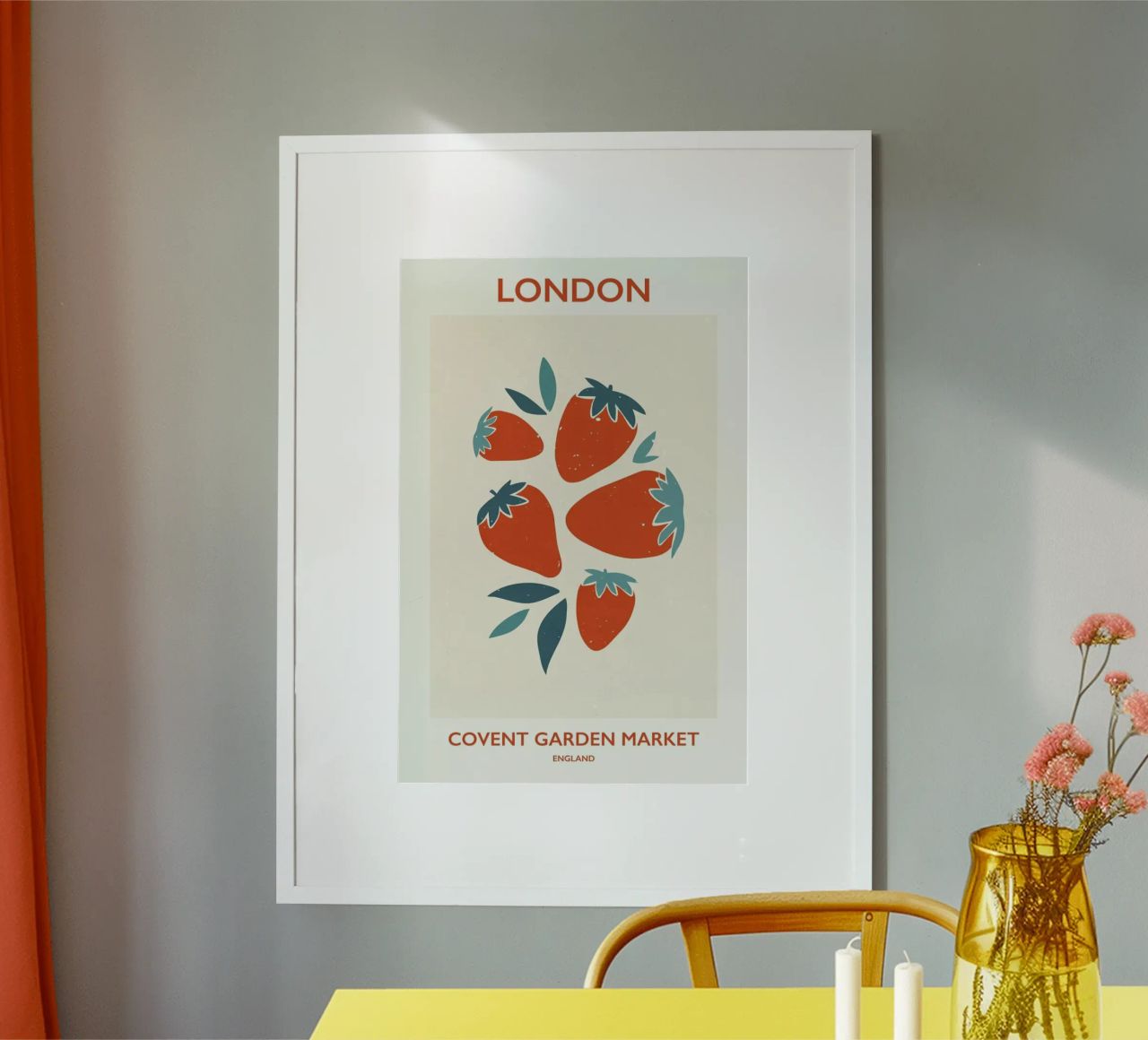 Covent Garden Market poster by Pure