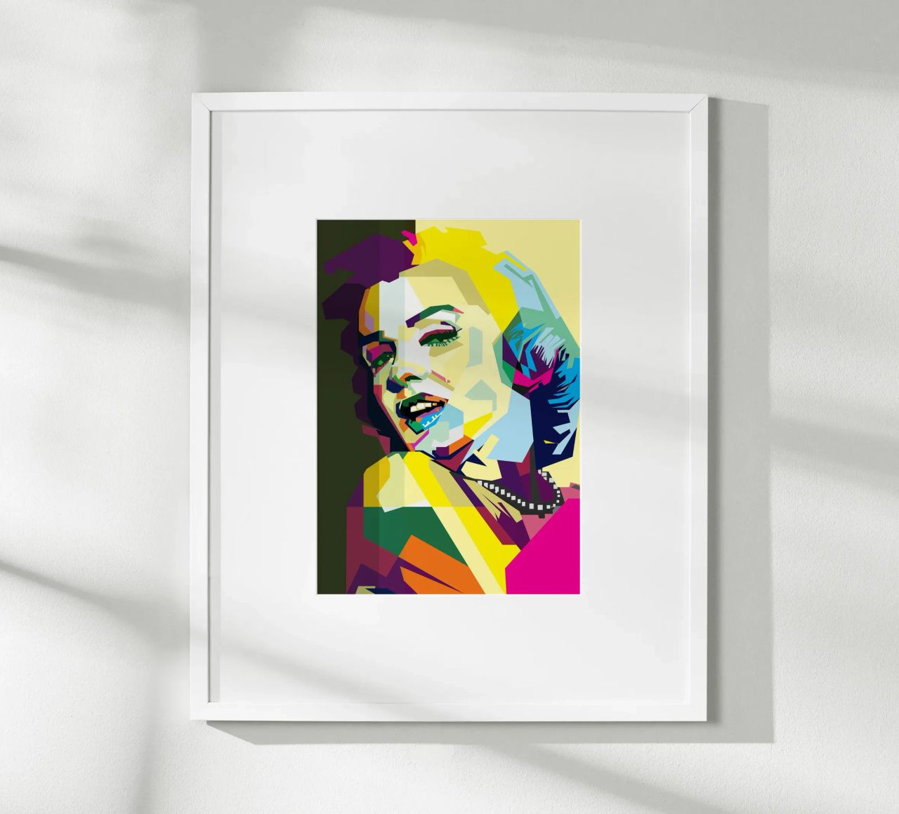 Marilyn Monroe attrice Film WPAP Trending Now poster da Artkreator