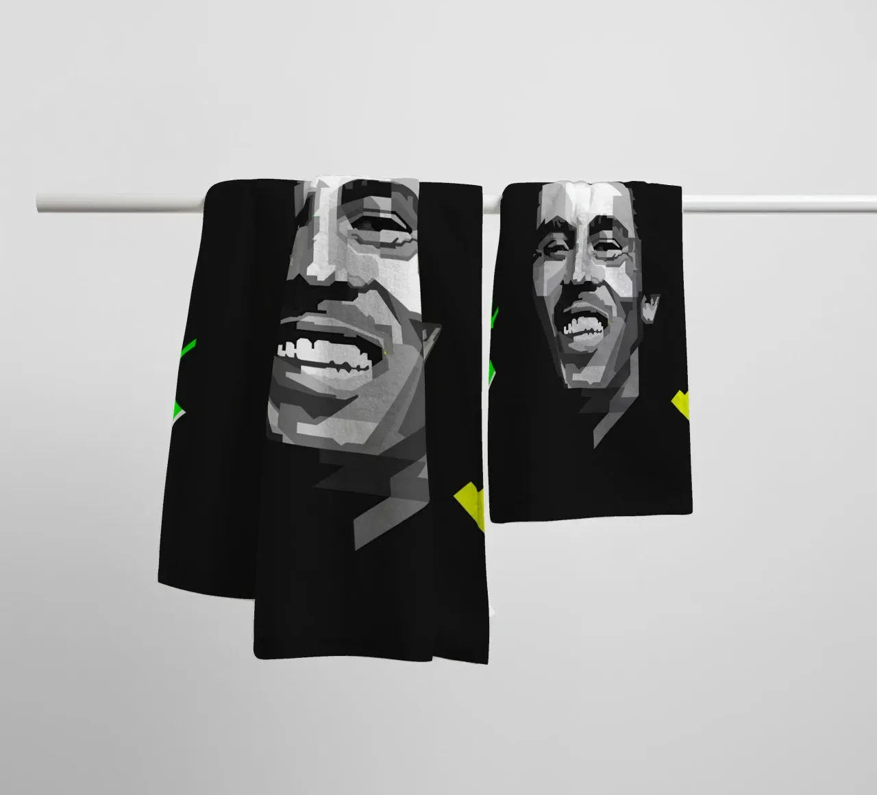 Bob Marley Reggae Music Trending Now towel by Artkreator