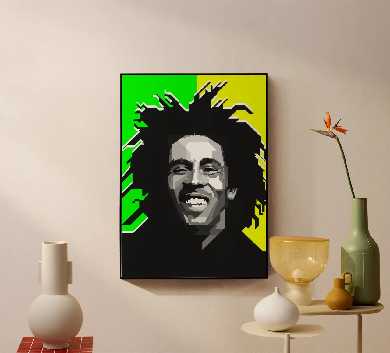 Bob Marley Reggae Music Trending Now plexiglas de Artkreator