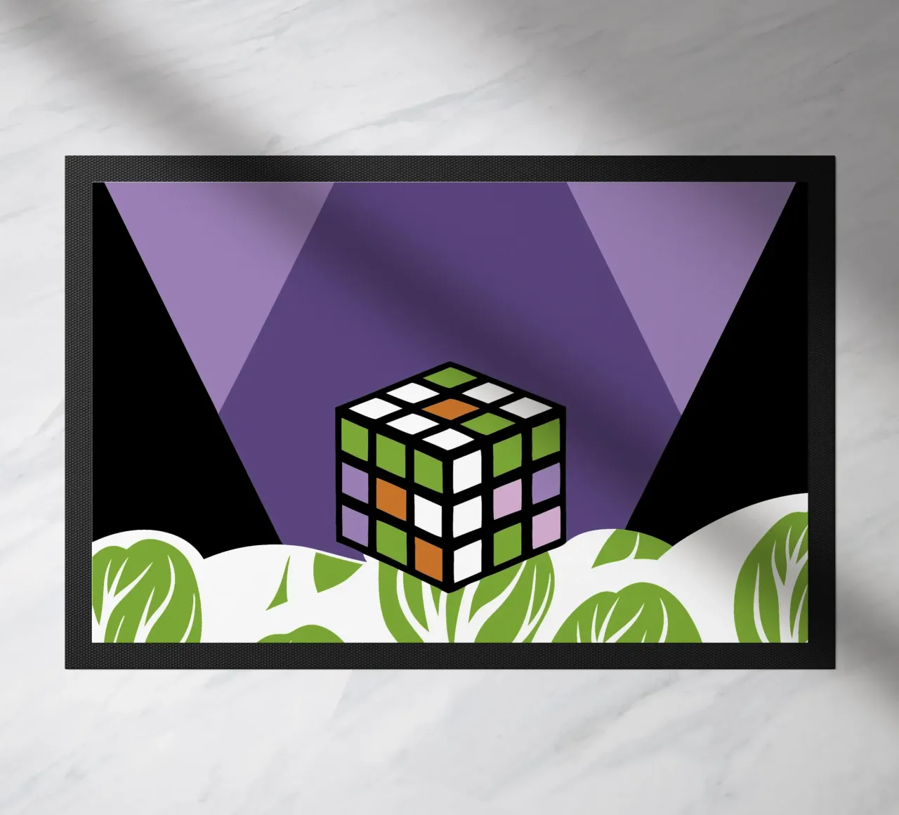Geometria di Rubik zerbino da LOOK DIFFERENT