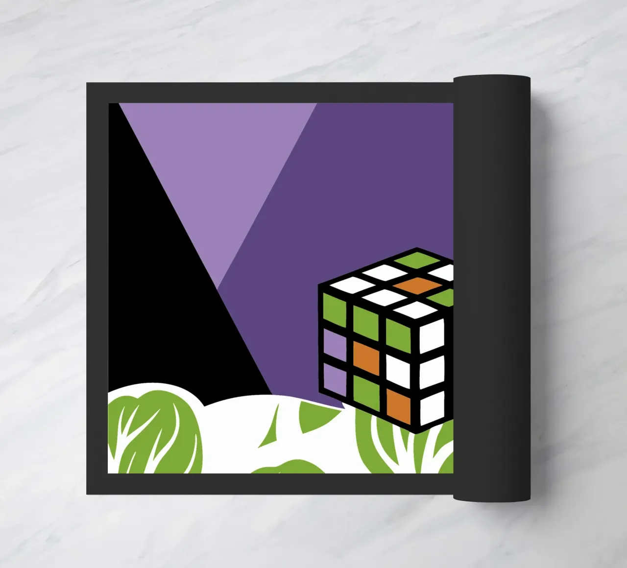 Geometria di Rubik zerbino da LOOK DIFFERENT