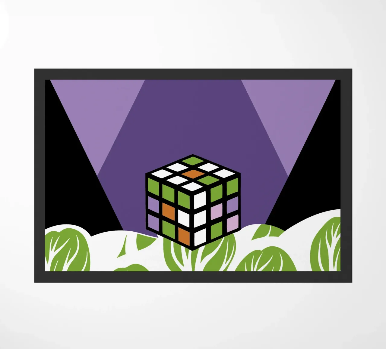Geometria di Rubik zerbino da LOOK DIFFERENT