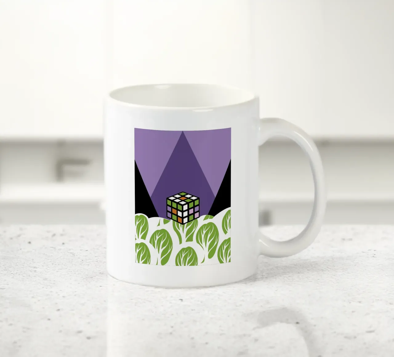 Geometria di Rubik tazza in ceramica da LOOK DIFFERENT