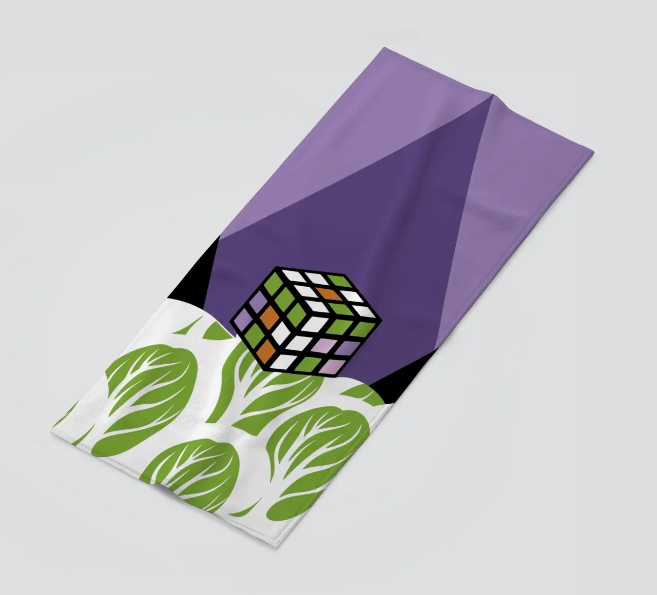 Geometria di Rubik telo mare da LOOK DIFFERENT