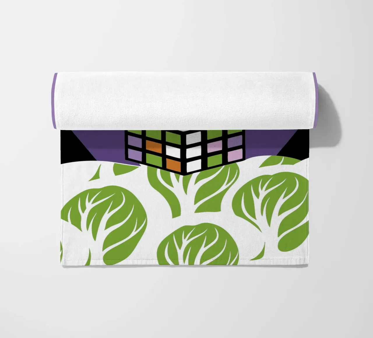 Geometria di Rubik telo mare da LOOK DIFFERENT