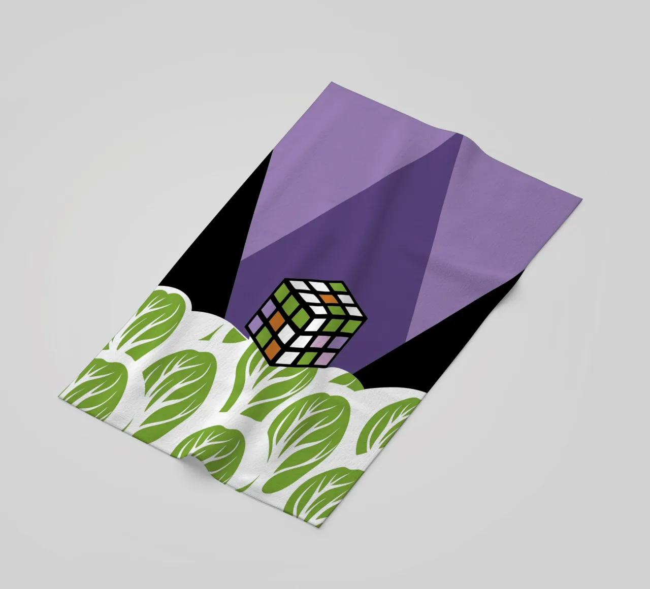 Geometria di Rubik telo mare da LOOK DIFFERENT