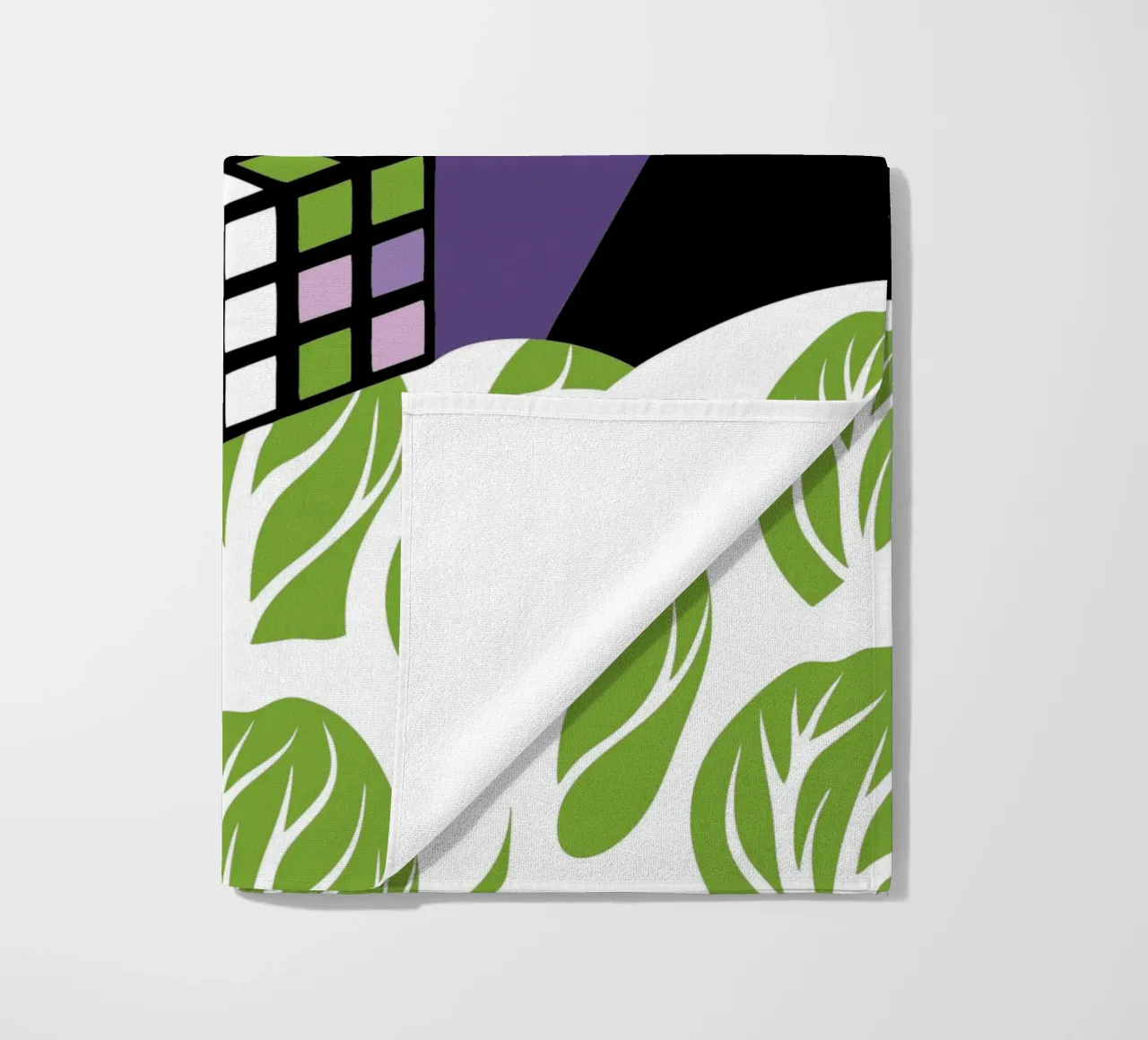 Geometria di Rubik telo mare da LOOK DIFFERENT