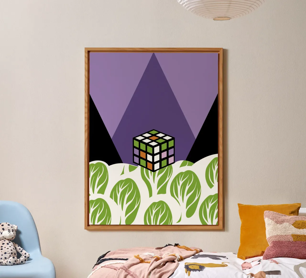 Geometria di Rubik alluminio dibond da LOOK DIFFERENT