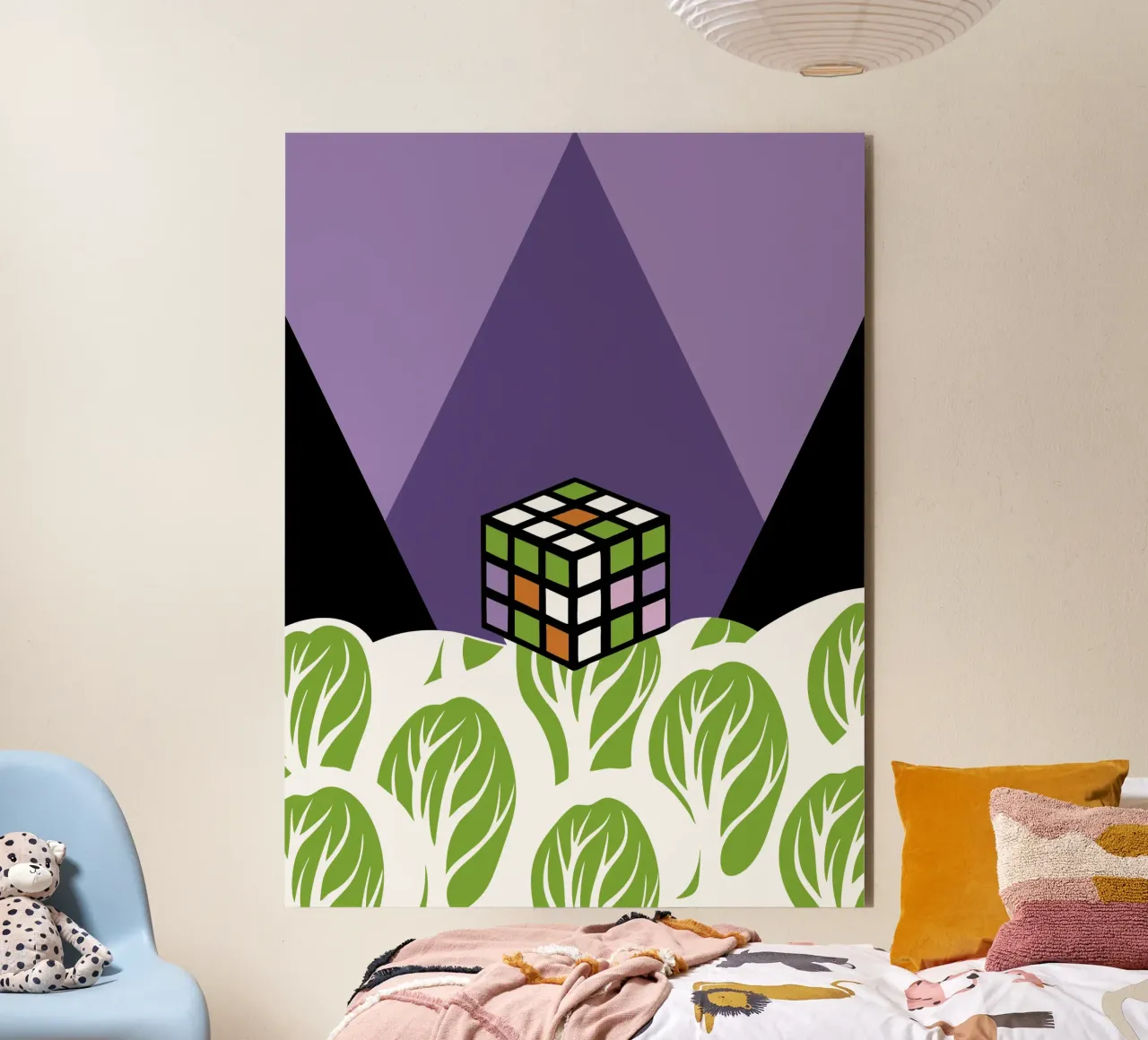 Geometria di Rubik alluminio dibond da LOOK DIFFERENT