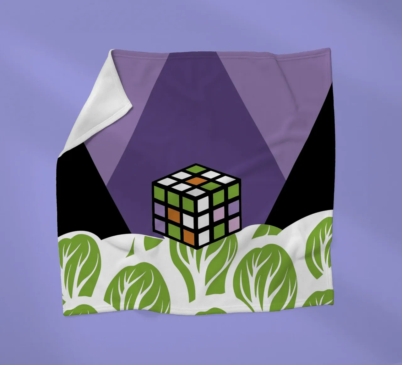 Geometria di Rubik coperta in pile da LOOK DIFFERENT