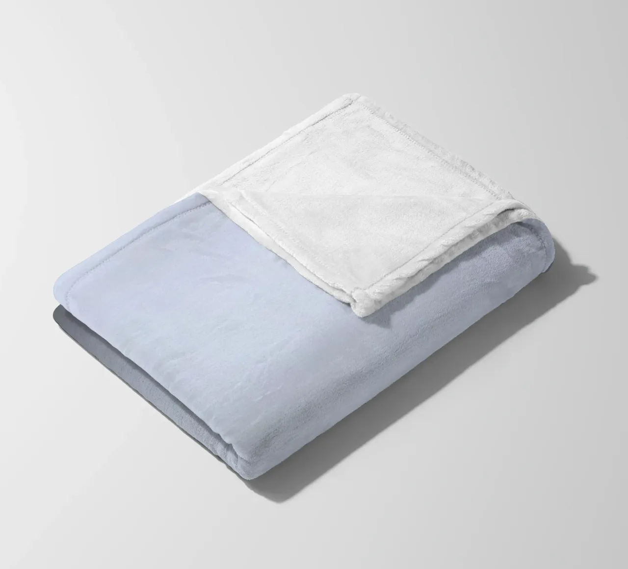 Paesaggio nebbioso oscurato da una fitta foschia coperta in pile da DesignDoodle