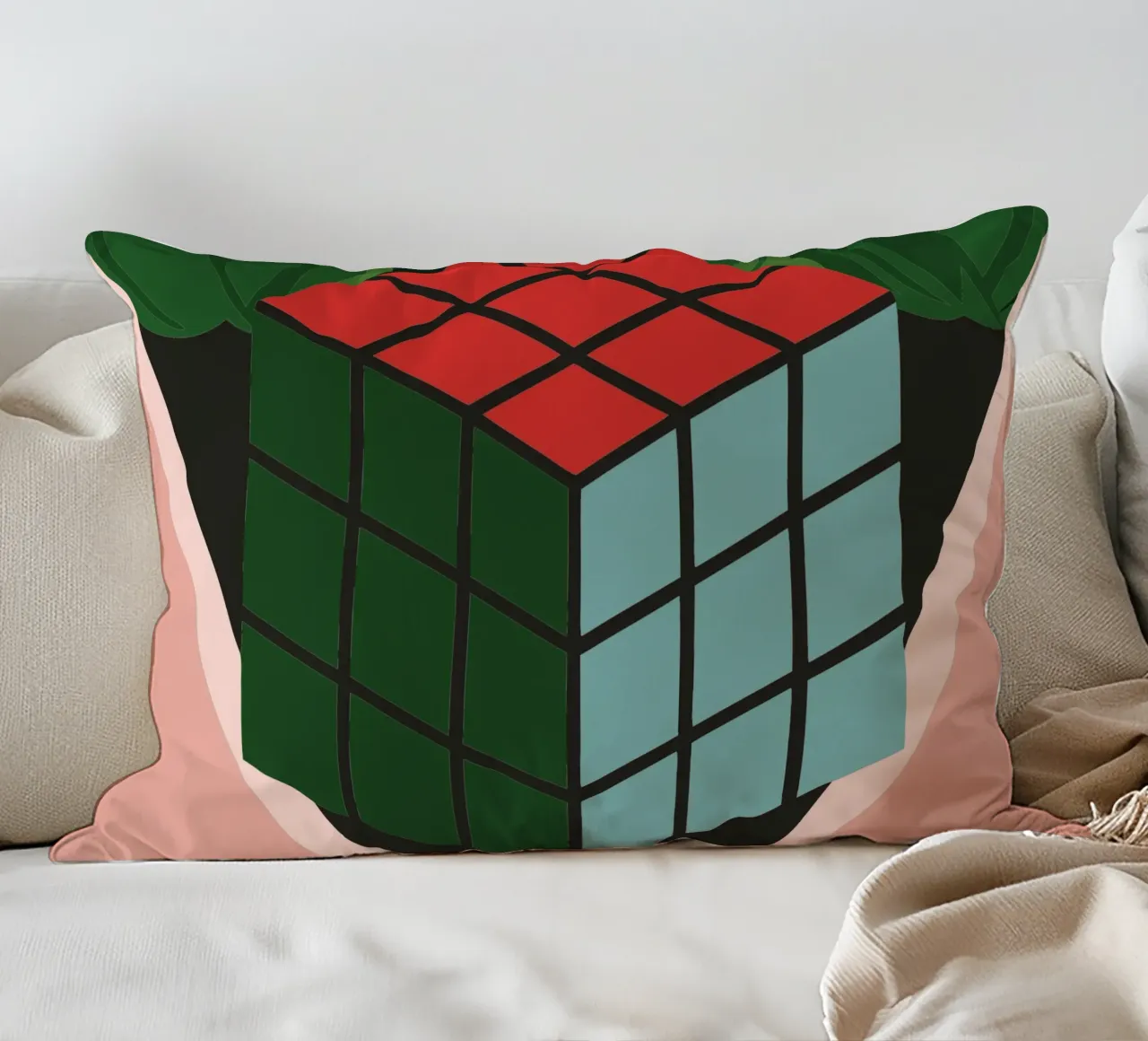 Rubik moderno cuscino da LOOK DIFFERENT