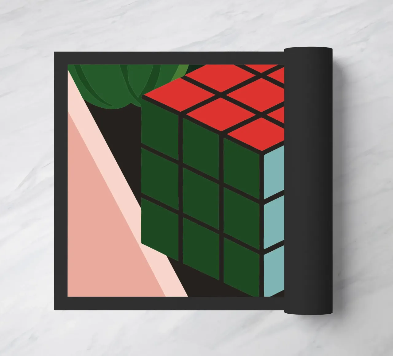 Rubik moderno zerbino da LOOK DIFFERENT