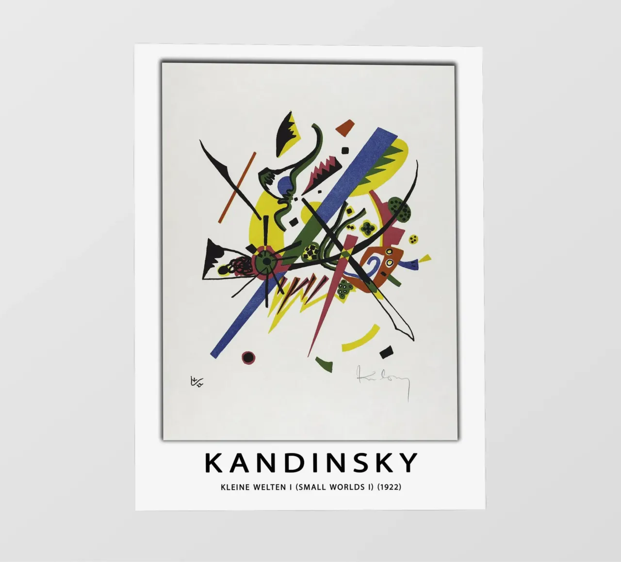 Treten Sie ein in das pulsierende, dynamische Universum von Wassily Kandinsky PVC Plane von peuceta_BA