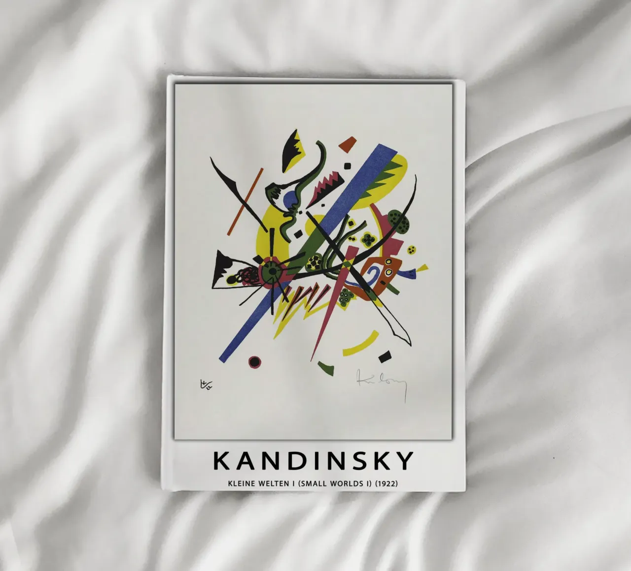 Step into the vibrant, dynamic universe of Wassily Kandinsky notebook by peuceta_BA