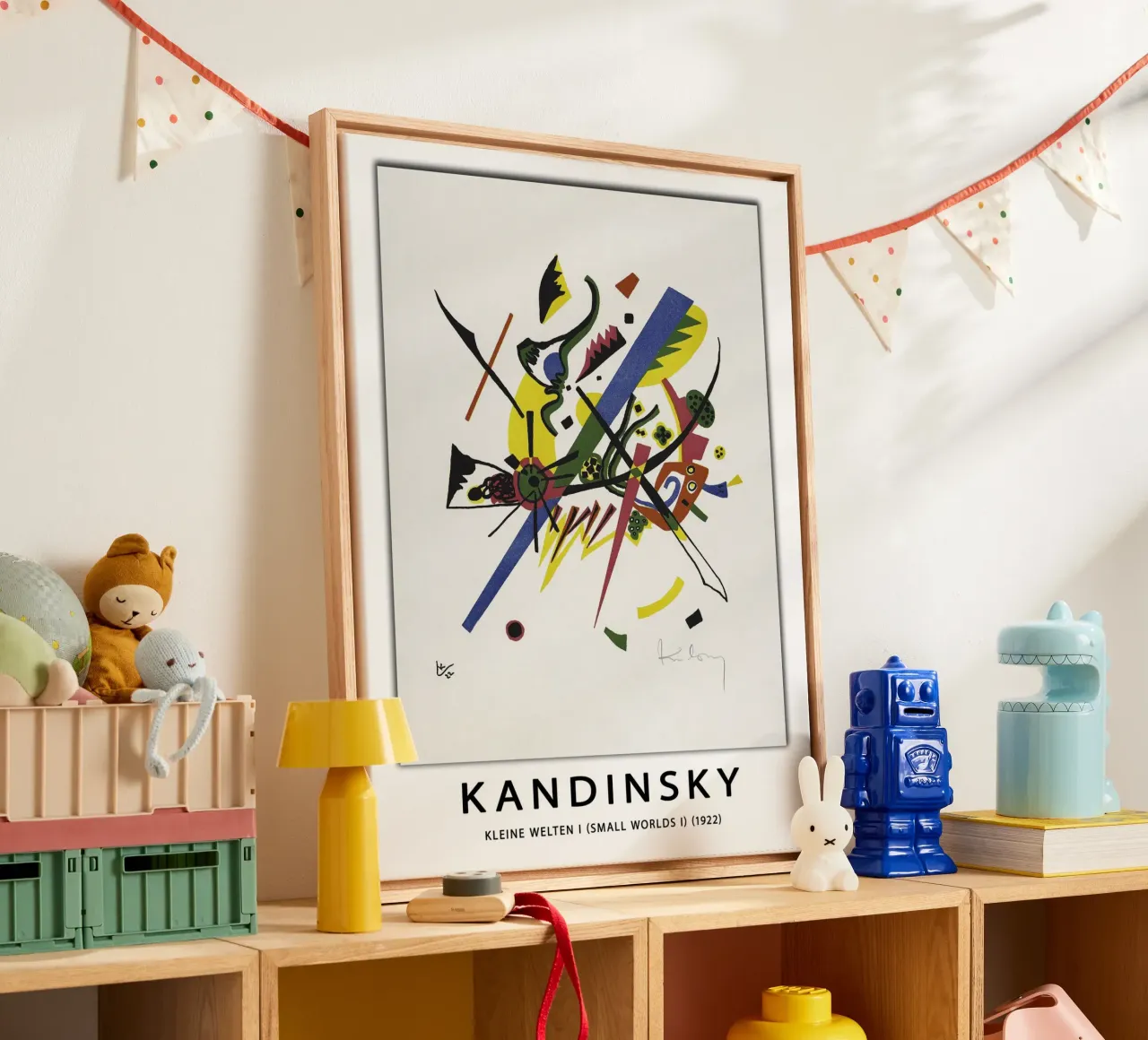 Step into the vibrant, dynamic universe of Wassily Kandinsky canvas by peuceta_BA