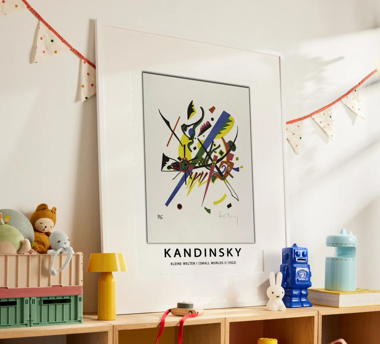 Entrate nell'universo vibrante e dinamico di Wassily Kandinsky poster da peuceta_BA