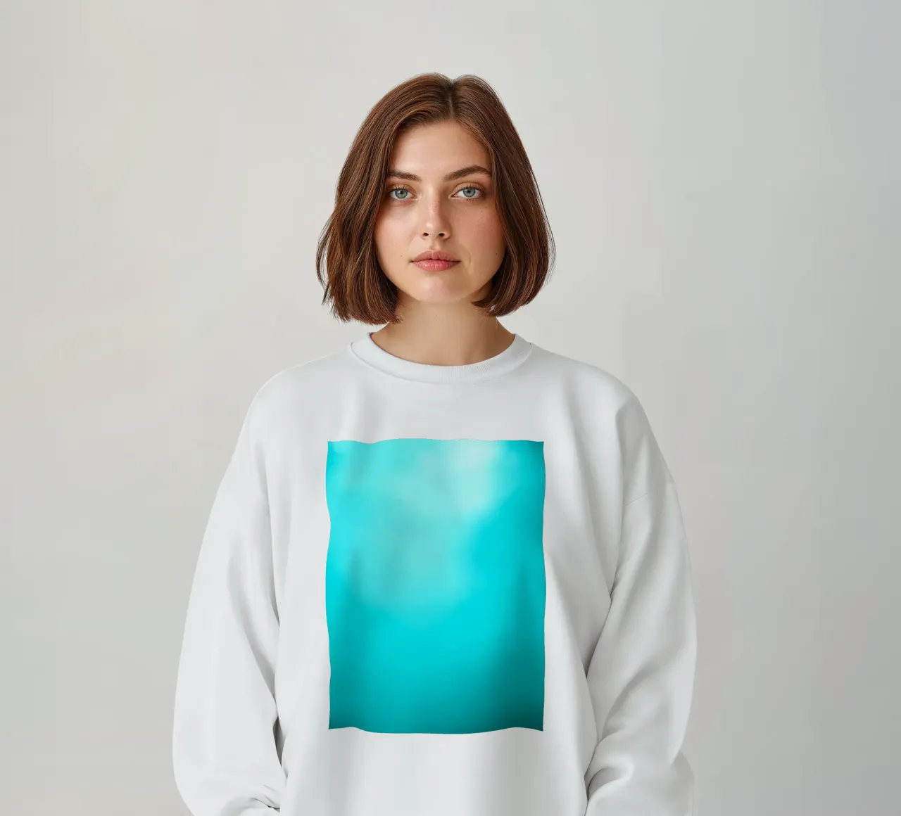 Scena subacquea con tonalità turchesi e luci soffuse felpa da DesignDoodle