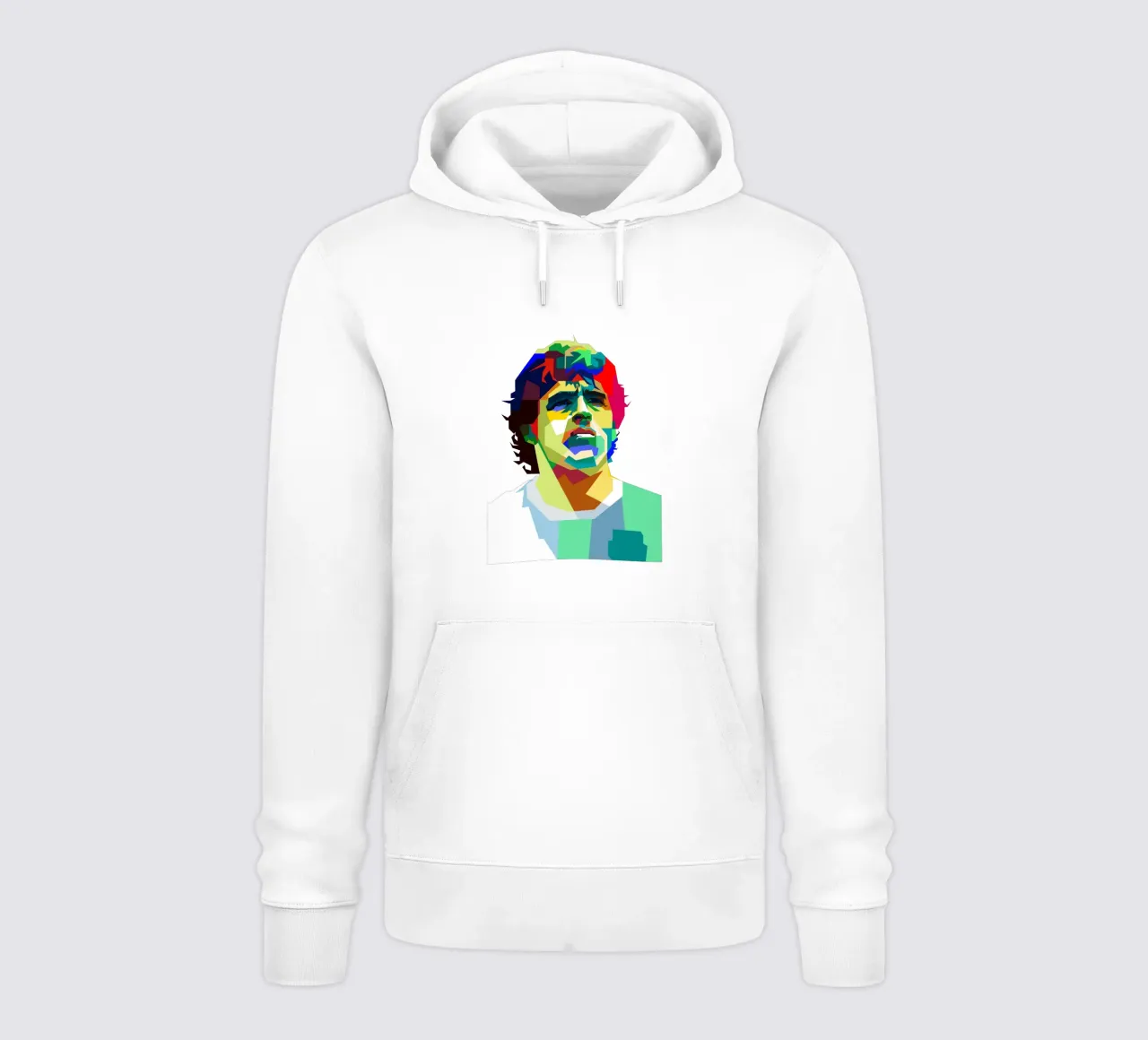 Maradona Leggendario Calcio WPAP Trending Now felpa con cappuccio da Artkreator
