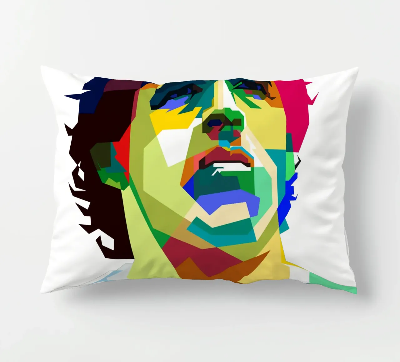Maradona Fútbol Legendario WPAP Trending Now cojín de Artkreator
