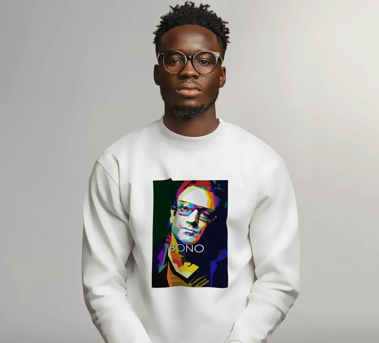 Bono U2 WPAP Trending Now felpa da Artkreator