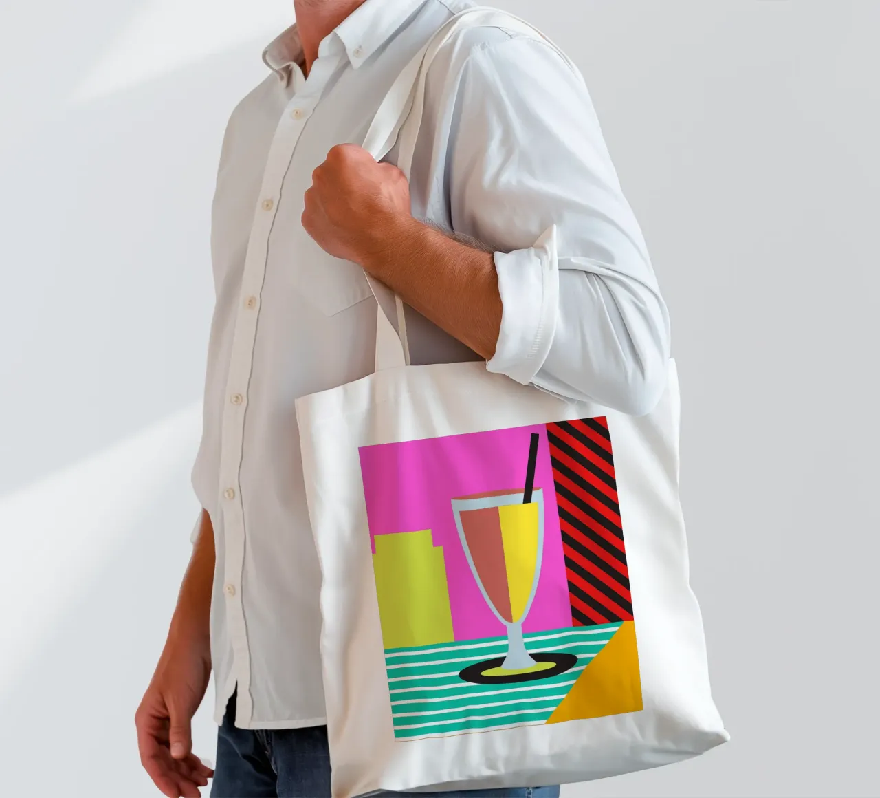 Succo fresco borsa in juta da LOOK DIFFERENT