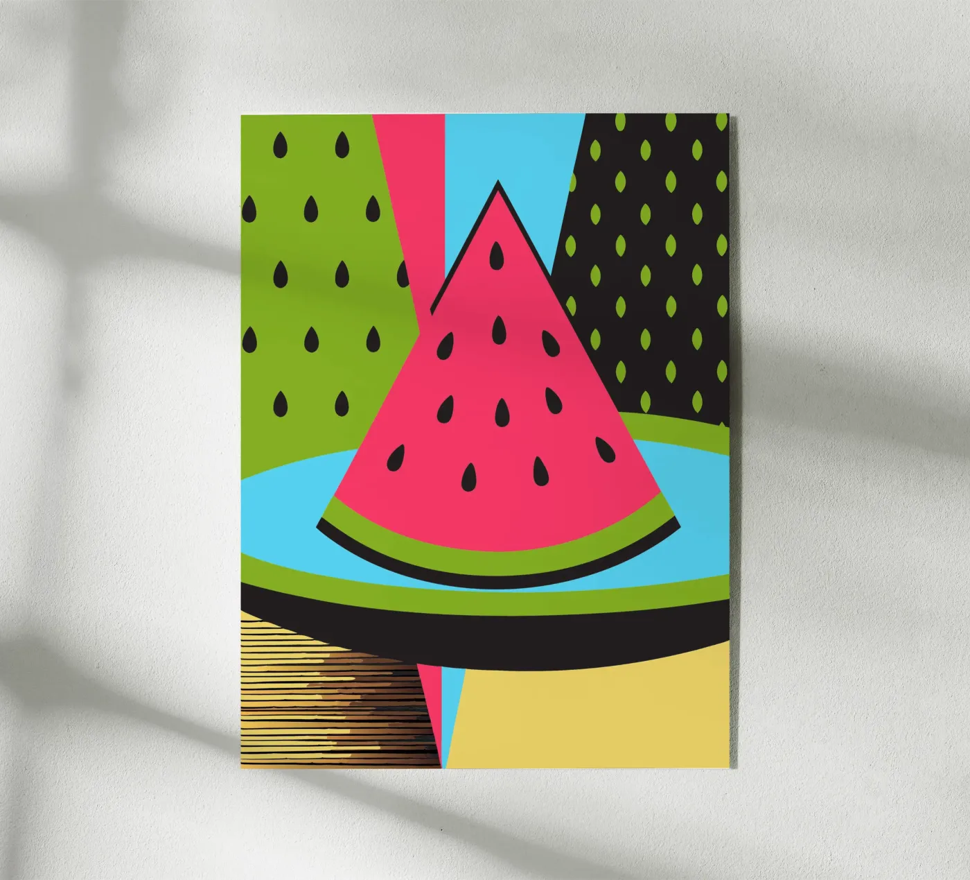 Pastèque moderne plexiglas de LOOK DIFFERENT