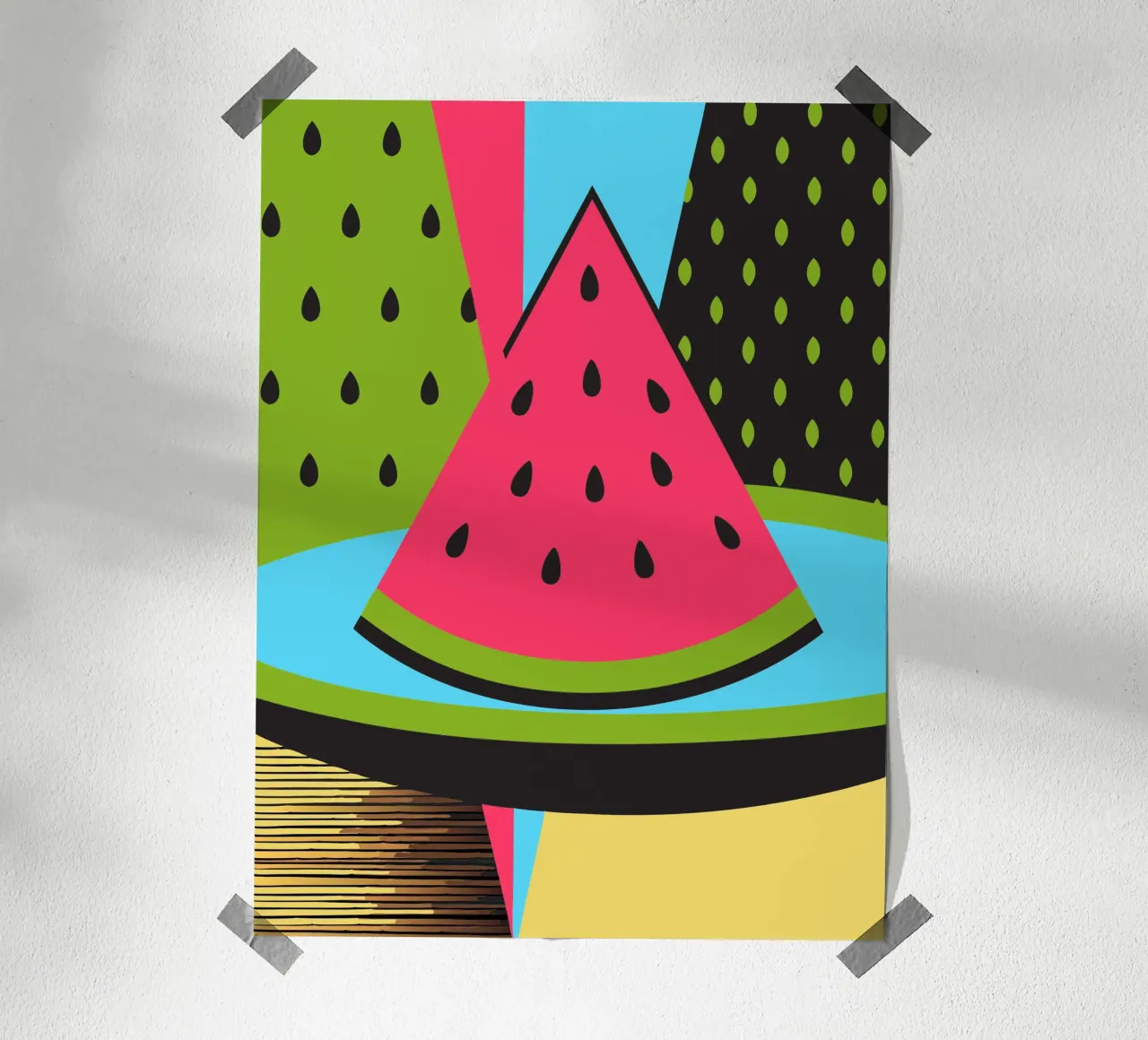 Anguria moderna poster da LOOK DIFFERENT