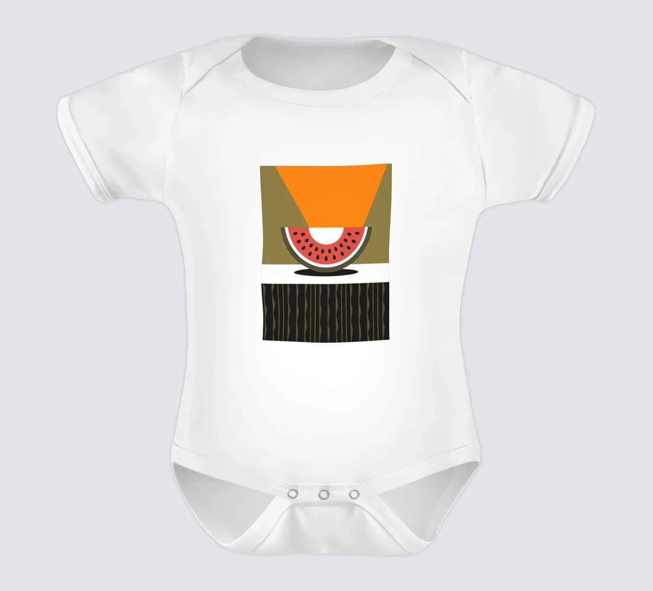 Pastèque moderne body bébé de LOOK DIFFERENT