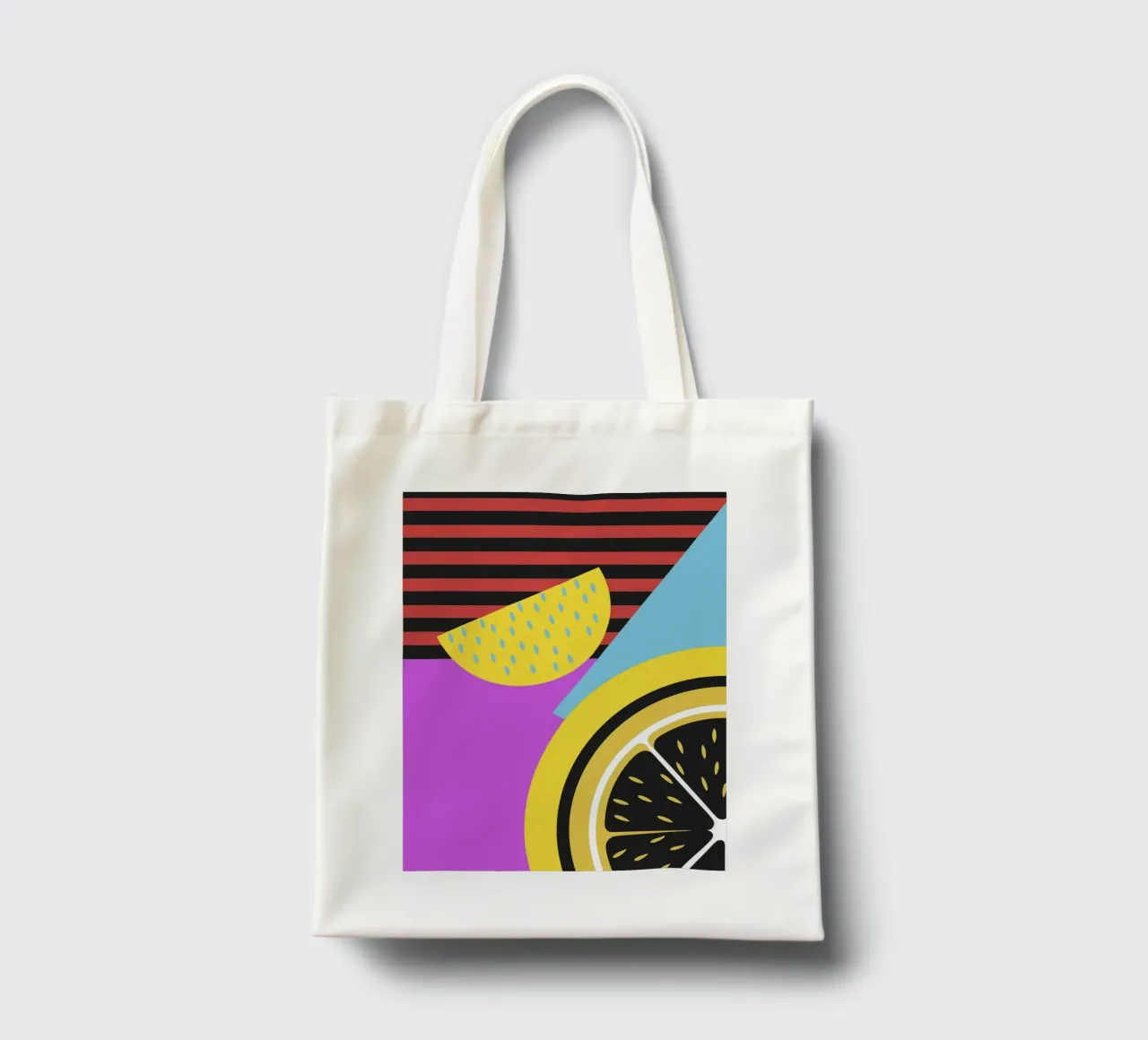 Frutta al limone borsa in juta da LOOK DIFFERENT