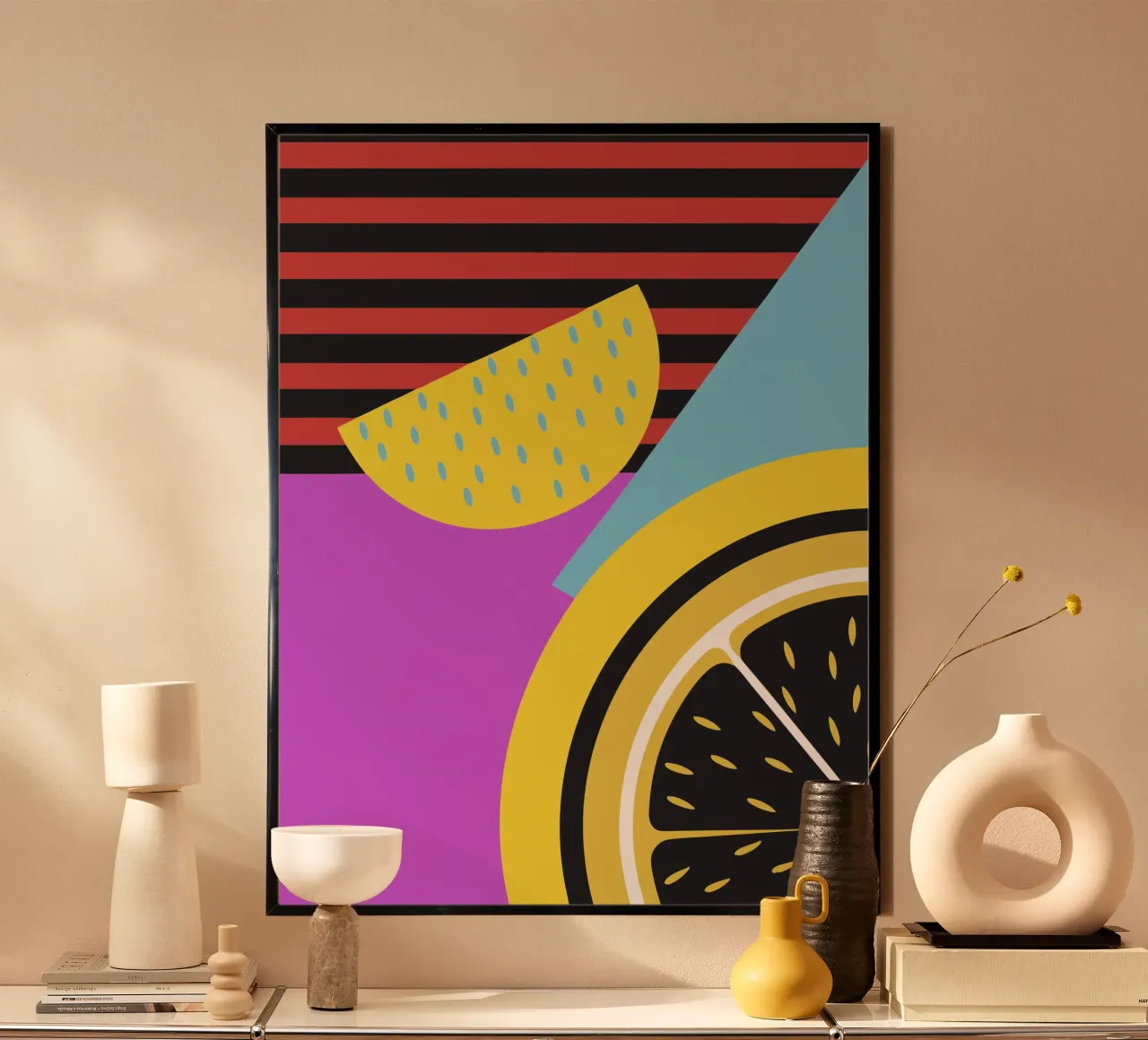 Frutta al limone poster da LOOK DIFFERENT
