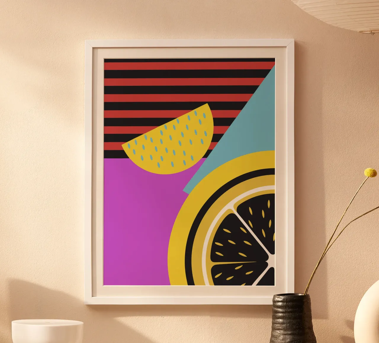 Frutta al limone poster da LOOK DIFFERENT