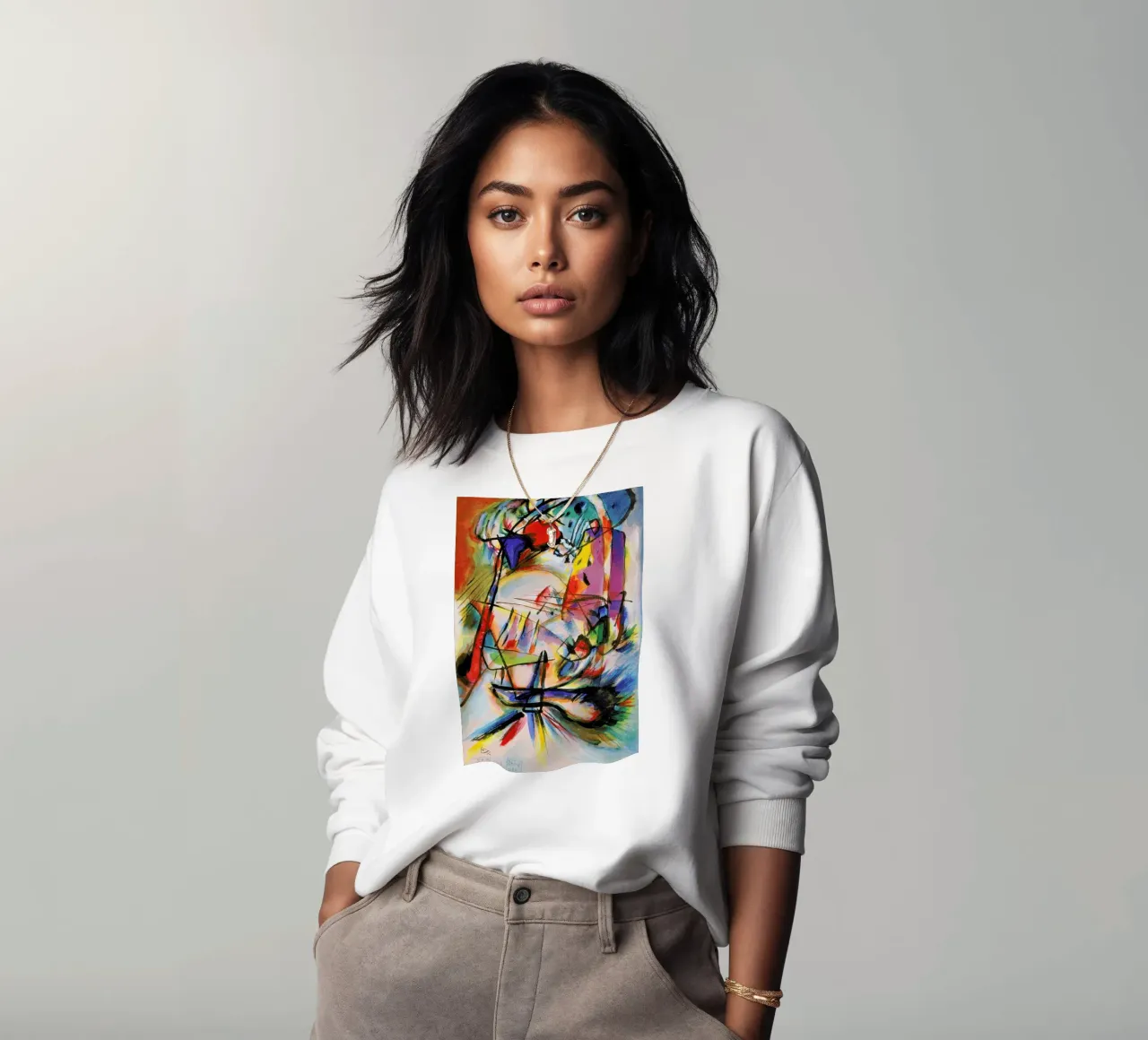 Kandinsky - Komposition Zwecklos Sweatshirt von ARTOTHEK