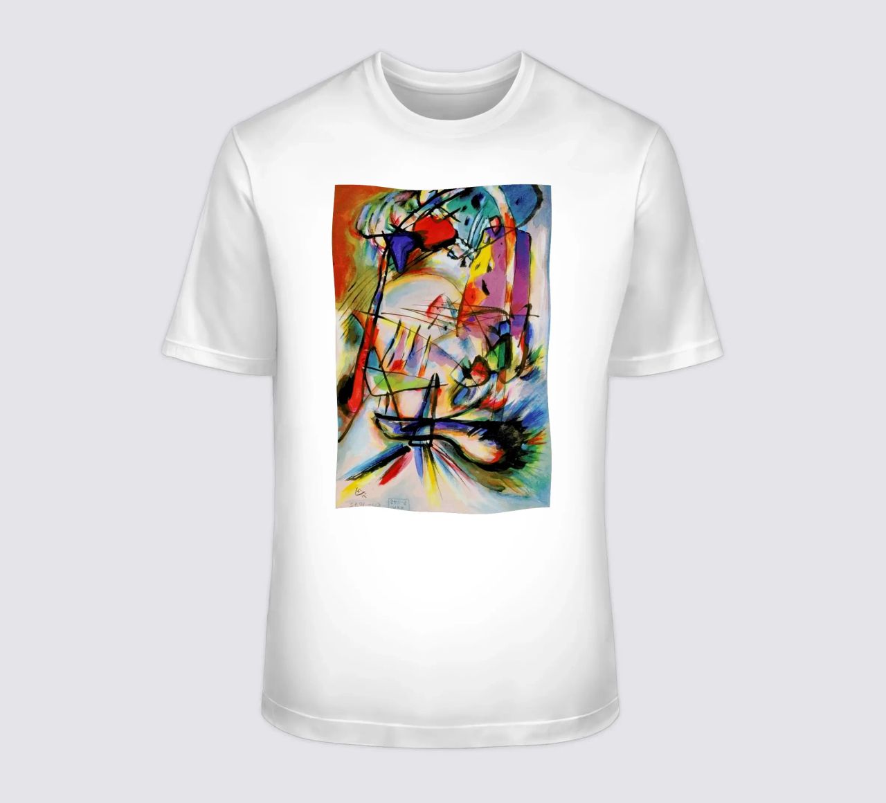 Kandinsky - Komposition Zwecklos t-shirt da ARTOTHEK