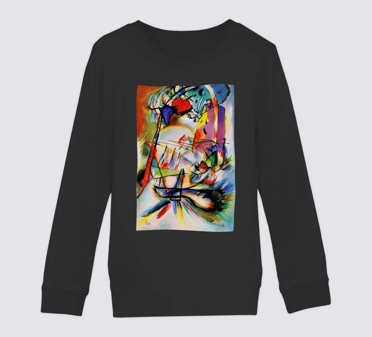 Kandinsky - Komposition Zwecklos felpa bambino da ARTOTHEK