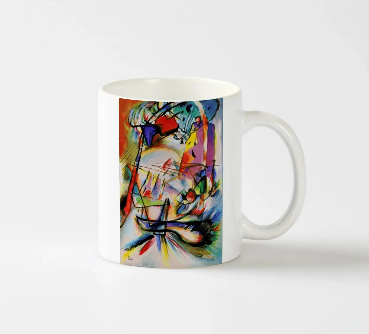 Kandinsky - Komposition Zwecklos mug en céramique de ARTOTHEK