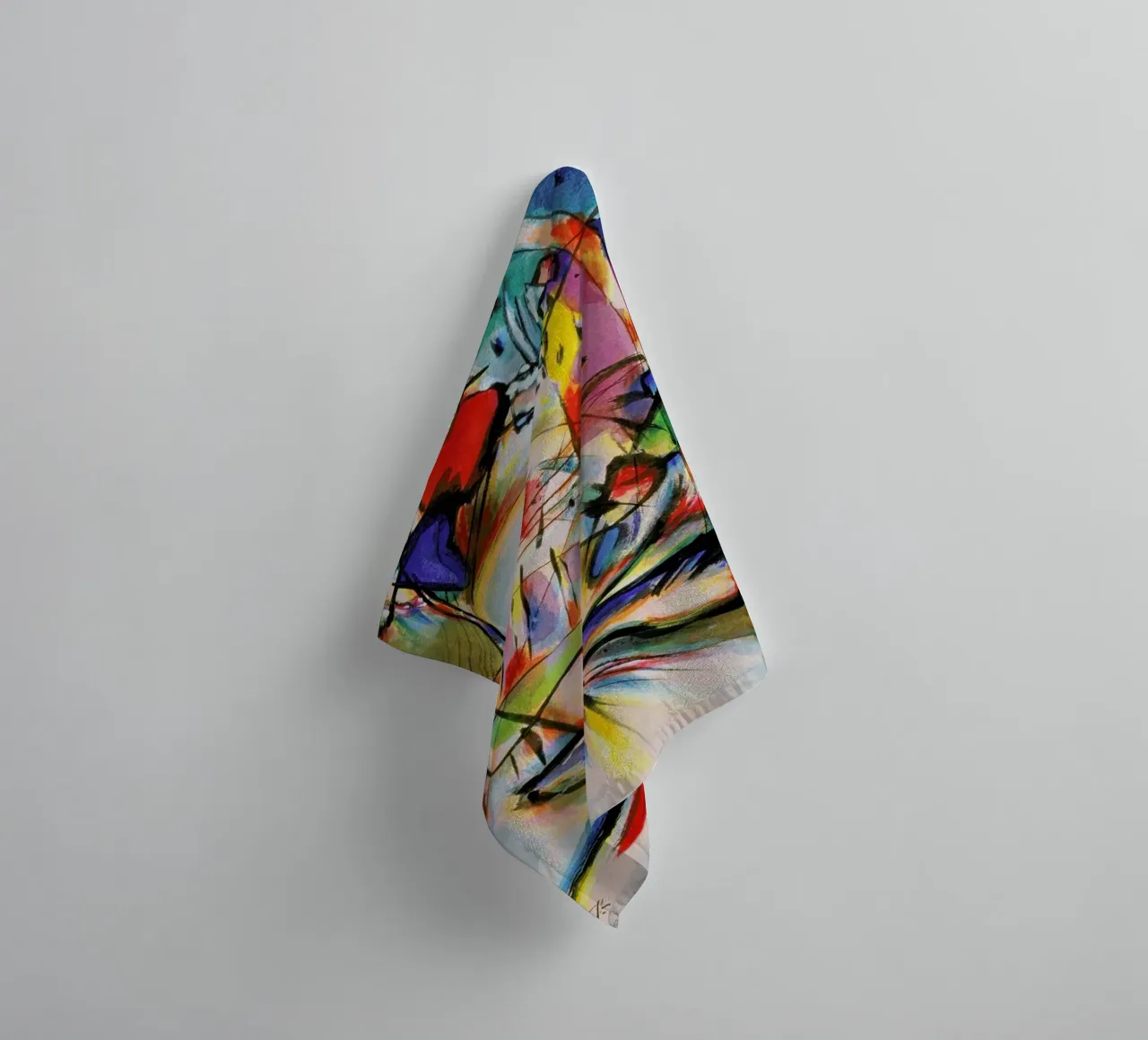 Kandinsky - Komposition Zwecklos serviette de bain de ARTOTHEK