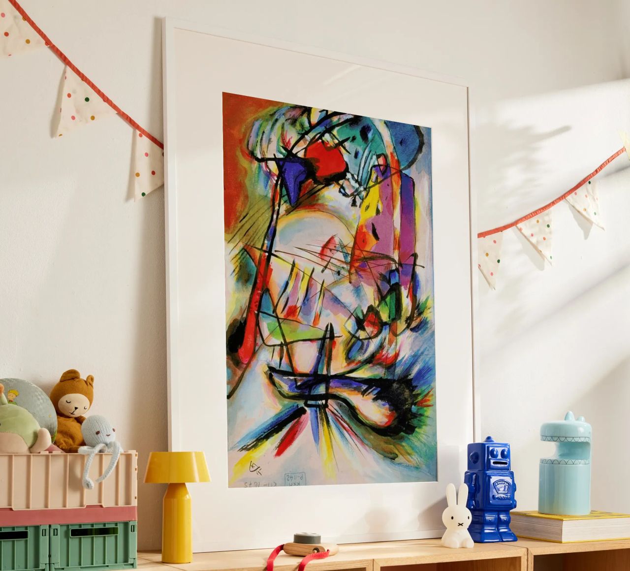 Kandinsky - Komposition Zwecklos Hahnemühle von ARTOTHEK