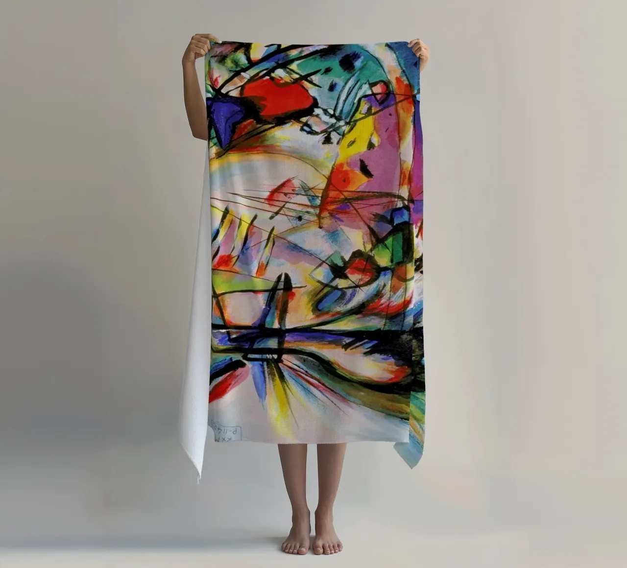 Kandinsky - Komposition Zwecklos telo mare da ARTOTHEK