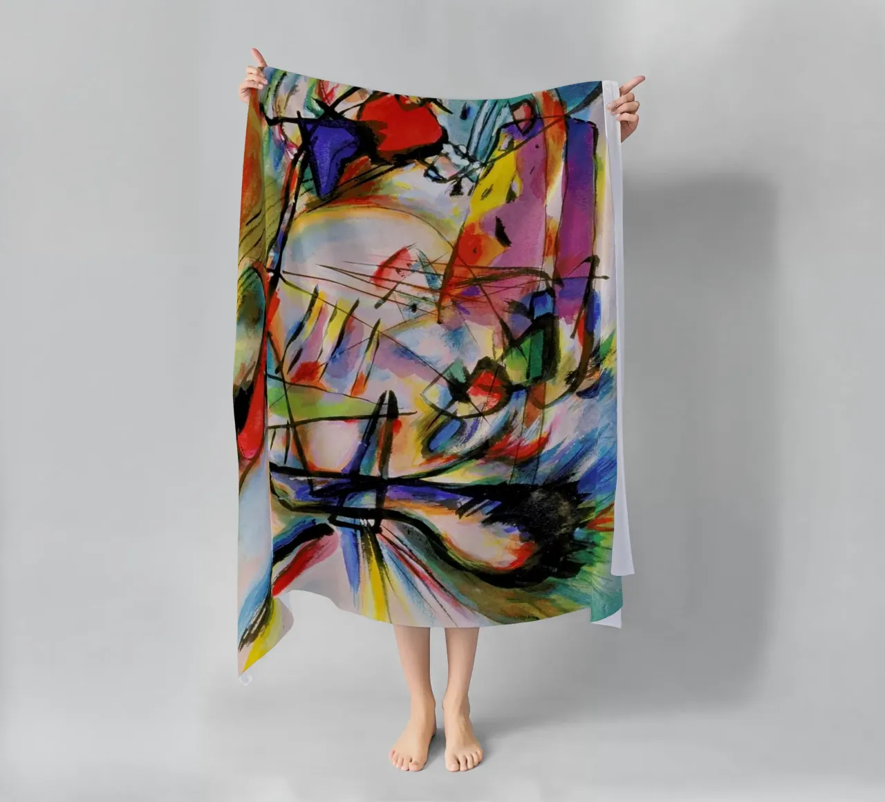 Kandinsky - Komposition Zwecklos telo mare da ARTOTHEK