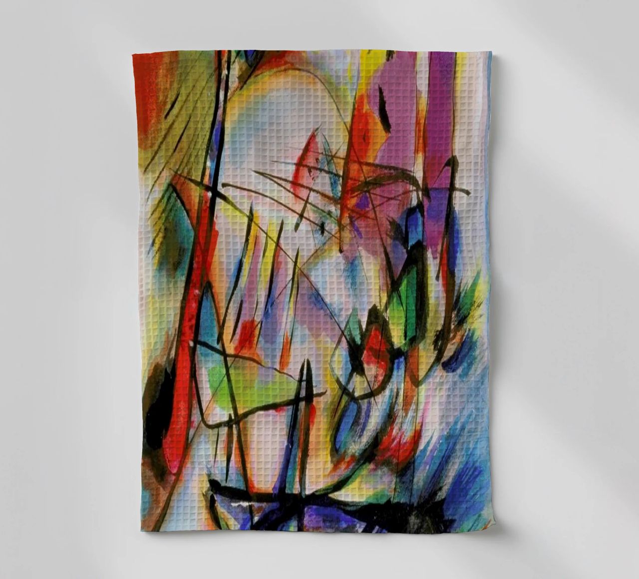 Kandinsky - Komposition Zwecklos Geschirrtuch von ARTOTHEK