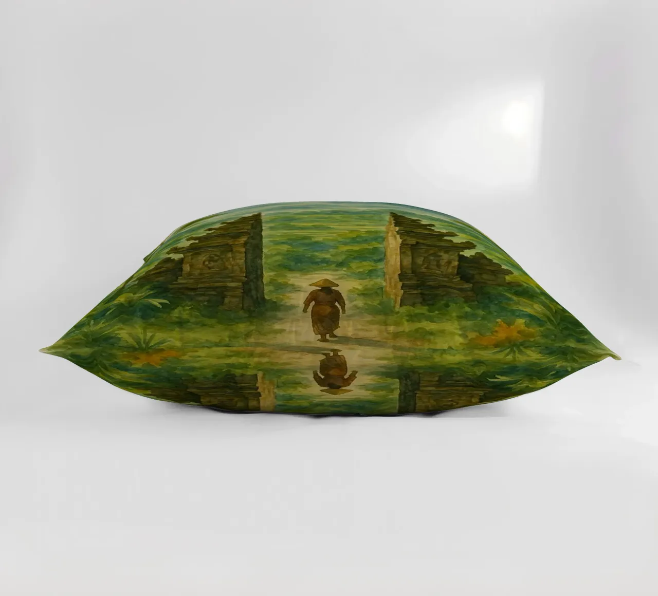 Spirit of java decorative cushion by Sayfudin